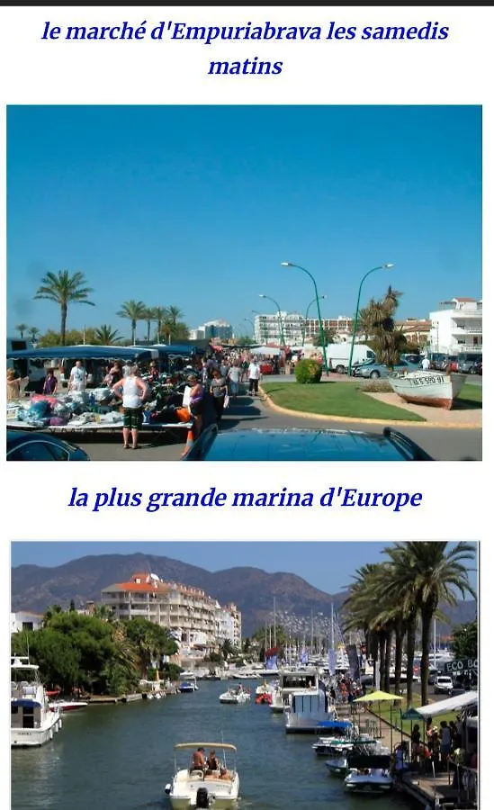 Appartement Le Marinola à Empuriabrava